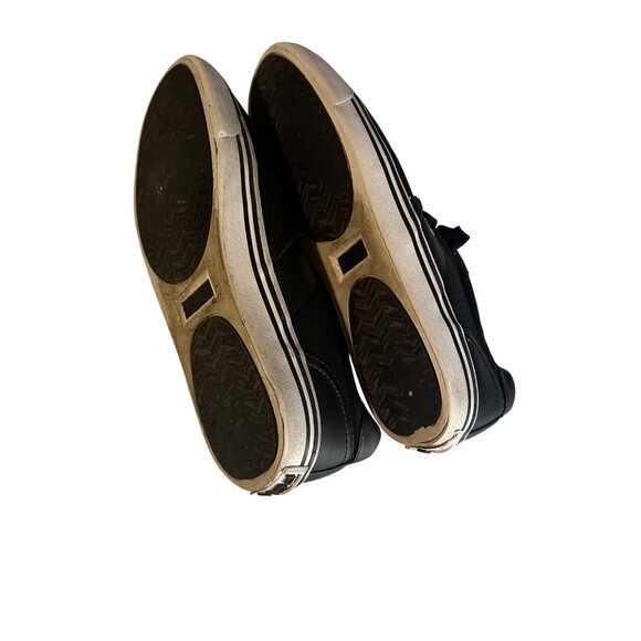 Polo by Ralph Lauren black lace up canvas Hanford size 7.5 D sneakers - Picture 6 of 6